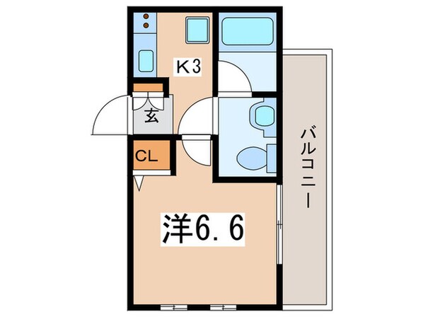 クレドメゾン東神奈川の物件間取画像